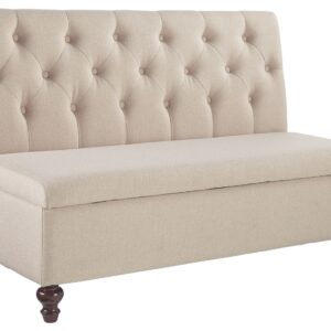 Gwendale - Light Beige - Storage Bench