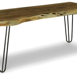 Haileeten - Brown / Black - Accent Bench