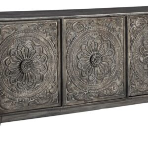 Fair - Dark Brown - Accent Cabinet