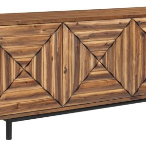 Fair - Warm Brown - Accent Cabinet