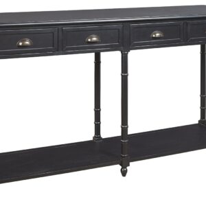 Eirdale - Black - Console Sofa Table