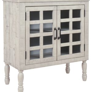 Falkgate - Whitewash - Accent Cabinet