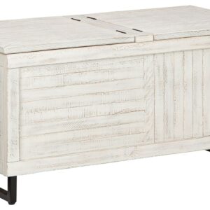 Coltport - Distressed White - Storage Trunk