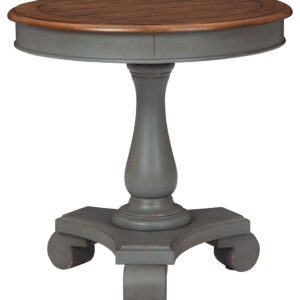 Mirimyn - Gray / Brown - Accent Table