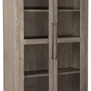 Dalenville - Warm Gray - Accent Cabinet - 2 Doors