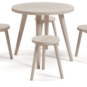 Blariden - Natural - Table Set (Set of 5)