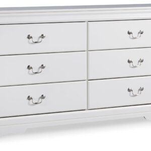Anarasia - White - Six Drawer Dresser