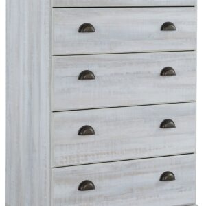 Haven Bay - Brown / Beige - Five Drawer Chest