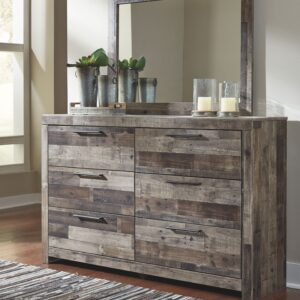 Derekson - Multi Gray - Dresser, Mirror