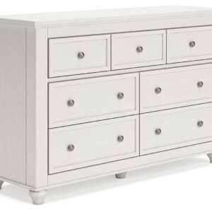Grantoni - White - Seven Drawer Dresser