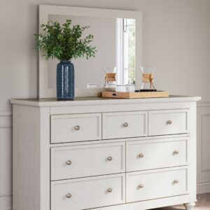 Grantoni - White - Dresser, Mirror
