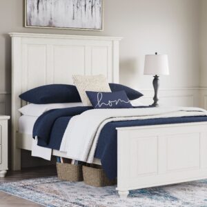 Grantoni - White - Queen Panel Bed