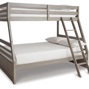 Lettner - Light Gray - Twin Over Full Bunk Bed