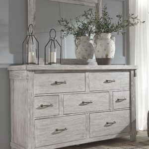 Brashland - White - Dresser, Mirror