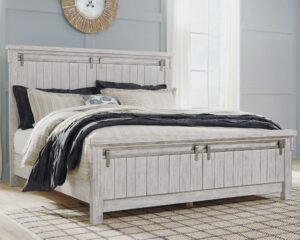 Brashland - White - Queen Panel Bed