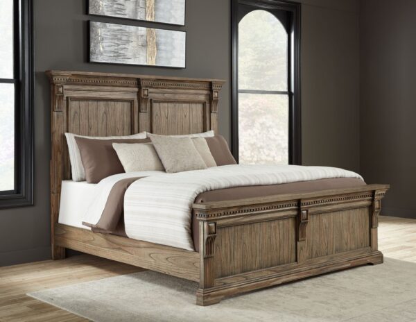 Markenburg - Brown - King Panel Bed