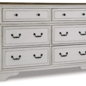 Brollyn - White / Brown / Beige - Dresser
