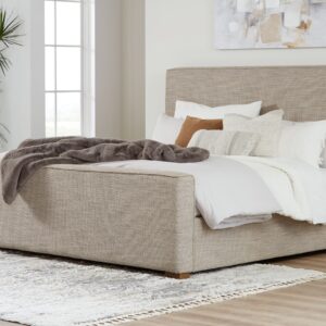Dakmore - Brown - Queen Upholstered Bed