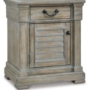 Moreshire - Bisque - One Drawer Night Stand