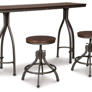 Odium - Rustic Brown - Rect Drm Counter Tbl Set(Set of 3)
