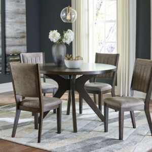 Wittland - Dark Brown - 5 Pc. - Dining Room Table, 4 Side Chairs
