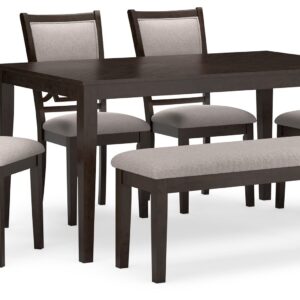 Langwest - Brown - Dining Room Table Set (Set of 6)