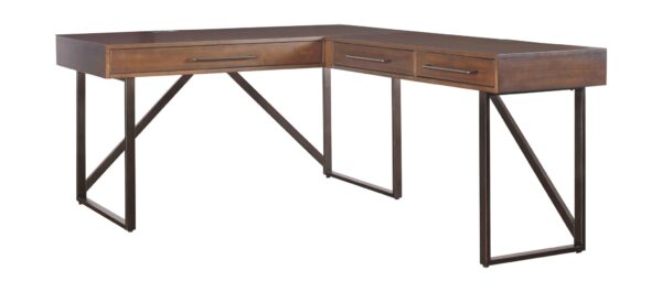 Starmore - Brown - Home Office L Shaped Desk