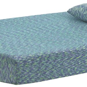 Ikidz - Blue - Full Mattress And Pillow Set of 2