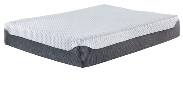 12 Inch Chime Elite - White / Gray - Plush King Mattress