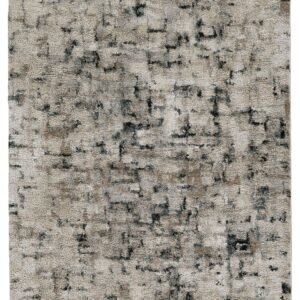 Mansville - White / Black / Gray - Medium Rug