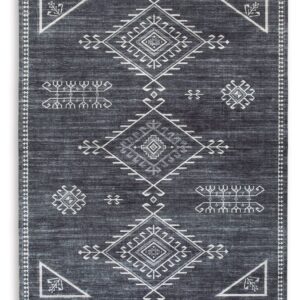 Arloman - Black / Cream / Gray - Large Rug