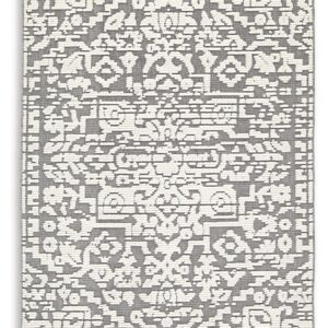 Oddetteley - Gray / Ivory - Medium Rug