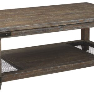 Danell - Brown - Rectangular Cocktail Table