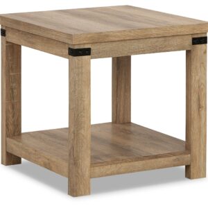 Calaboro - Light Brown - Square End Table