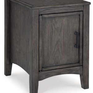 Montillan - Grayish Brown - Chair Side End Table