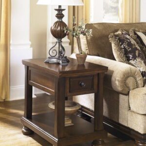 Porter - Rustic Brown - Chair Side End Table