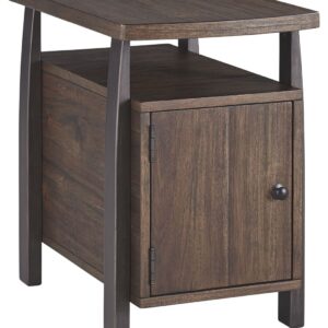 Vailbry - Brown - Chair Side End Table