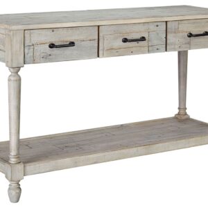 Shawnalore - Whitewash - Sofa Table