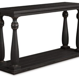 Mallacar - Black - Sofa Table