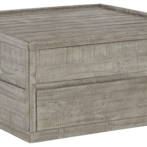 Krystanza - Weathered Gray - Lift Top Cocktail Table
