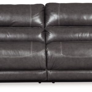 Mccaskill - Gray - 2 Seat Reclining Power Sofa