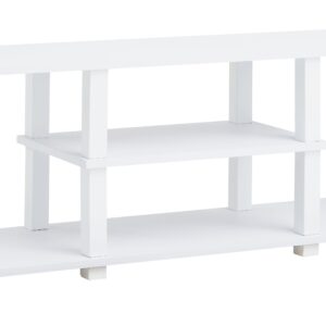 Baraga - White - TV Stand