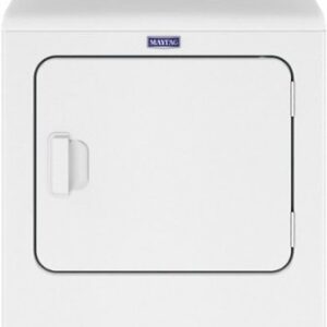 Maytag - 7.0 Cu. Ft. Electric Dryer with Wrinkle Prevent - White