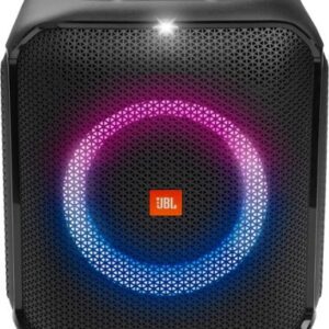 JBL - Partybox Encore Essential Portable Wireless Party Speaker - Black