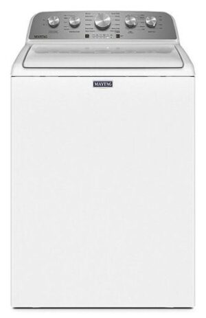 Maytag - 4.5 Cu. Ft. High Efficiency Top Load Washer with Extra Power Button - White