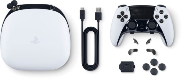 Sony - DualSense Edge Wireless Controller - Black , White