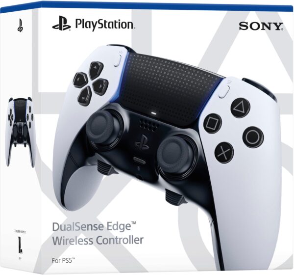 Sony - DualSense Edge Wireless Controller - Black , White
