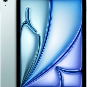 Apple - 11-inch iPad Air M2 chip Wi-Fi 256GB - Blue & Protection Plan