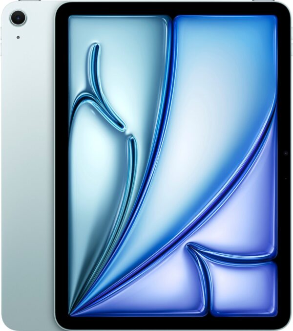 Apple - 11-inch iPad Air M2 chip Wi-Fi 256GB - Blue & Protection Plan