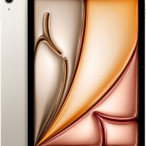 Apple - 11-inch iPad Air M2 chip Wi-Fi 256GB - Starlight & Protection Plan